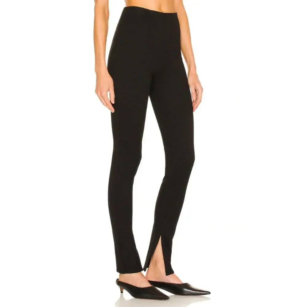 Michael Costello x Revolve Savannah Split Hem Trouser in Black NWOT Size… - Picture 3 of 3
